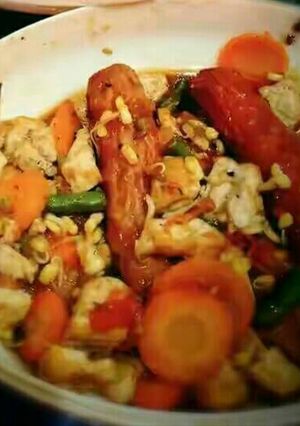 Foto resep Tongseng sayur dan sosis
