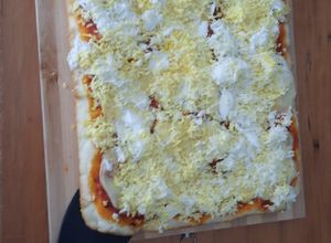 Una foto de Pizza batida