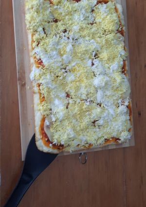 Una foto de Pizza batida