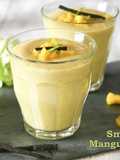 Smoothie mangue - amande