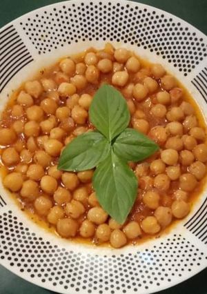 Φωτογραφία της συνταγής Ρεβύθια κόκκινα