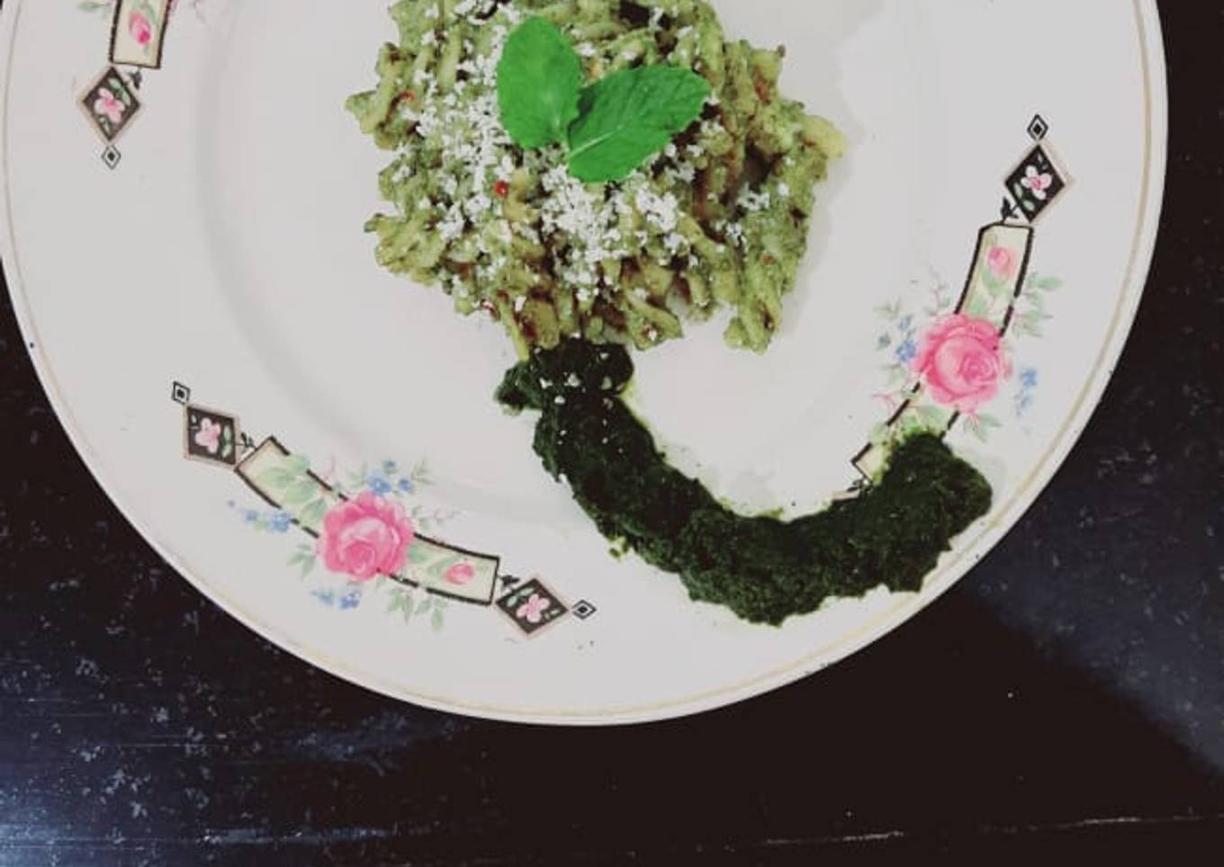 Mint Mayonnaise Pasta