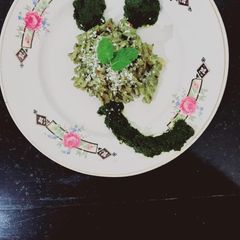 A picture of Mint Mayonnaise Pasta.