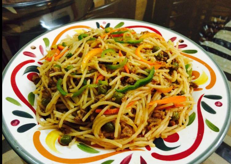 Simple Way to Prepare Super Quick Homemade Spaghetti Recipe🍝