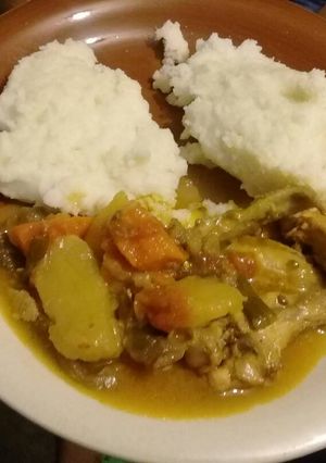 A picture of Chicken stew.
