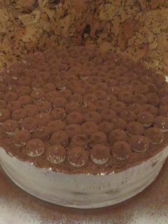 Tiramisu torta recept fotója