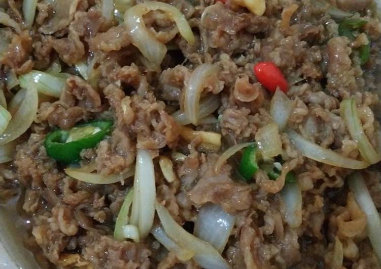 Beef yakiniku