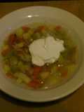 Sopa rápida de col y más... un secreto