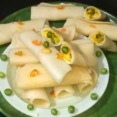 স্টাফড ছানার নোনতা পাঠিসাপটা(Stuffed chanar nonta Patisapta Recipe In Bengali)-レシピのメイン写真