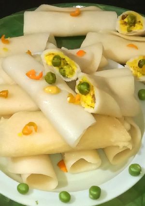 স্টাফড ছানার নোনতা পাঠিসাপটা(Stuffed chanar nonta Patisapta Recipe In Bengali) রেসিপির প্রধান ছবি