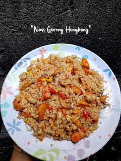 Foto resep Nasi Goreng Hongkong Pedas