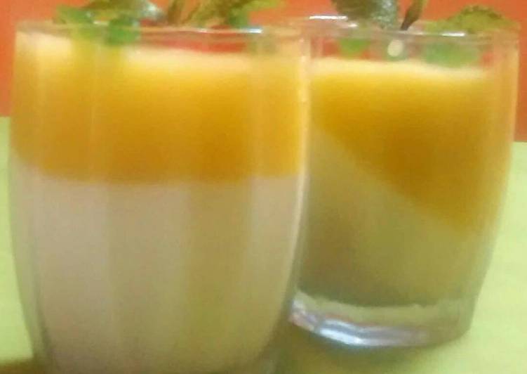 Simple Way to Make Homemade Mango Panna Cotta