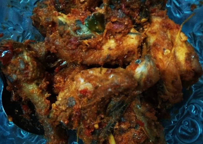 Resep Ayam bumbu rujak Anti Gagal