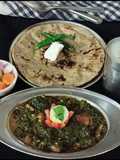Kathiyawadi style Dill leaves curry (suva bhaji nu shaak)