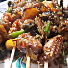 Chinese vegetable stir_fry.. restaurantstyle A picture of Chinese vegetable stir_fry.. restaurantstyle.