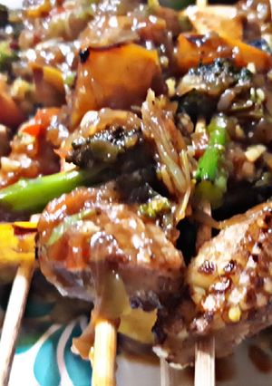A picture of Chinese vegetable stir_fry.. restaurantstyle.