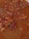 Poroto con carne