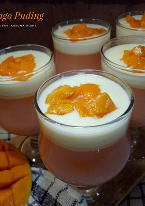 Foto resep Mango puding vla vanilla