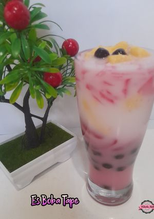 Foto resep Es Boba Tape
