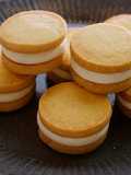 Cottage Cheese Shortbread Sandwich Cookies