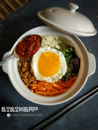 Easy Steps to Make Bibimbap the Delicious Tasty