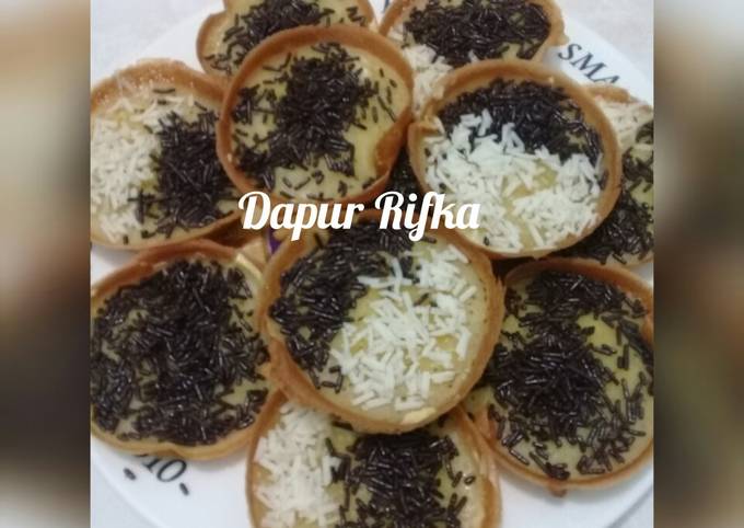 Langkah Mudah untuk Menyiapkan Martabak manis (terang bulan) ala abang-abang jualan, Sempurna