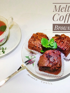 Foto resep Melted Coffee Brownies