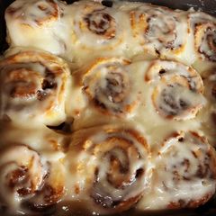 A picture of Easy Homemade Cinnamon Rolls.