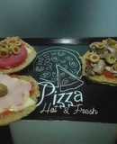 🍕 Mini pizza de quinoa sin harina