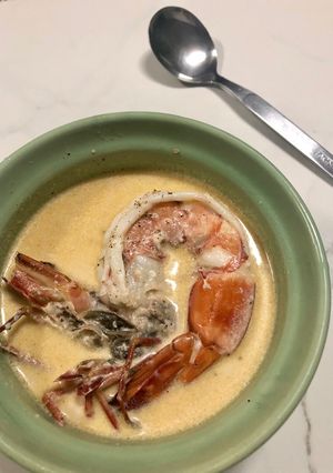 รูปของ กุ้งยักษ์นมสด🦐🥛