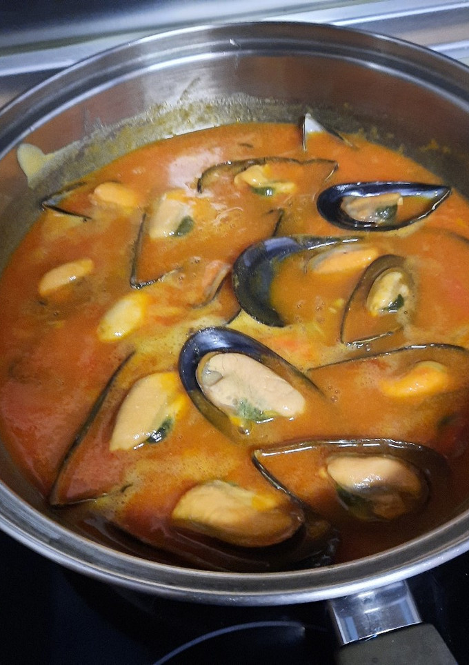 Una foto de Mejillones a la marinera