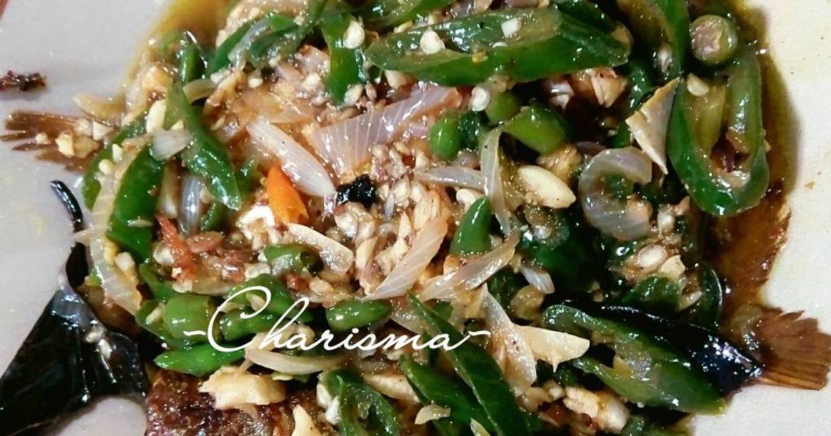 Resep Ikan Kembung Tumis Cabai Hijau Oleh Charis Cookpad