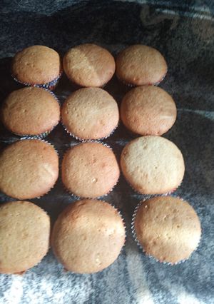 Oil base cupcake ainihin hoton girkin
