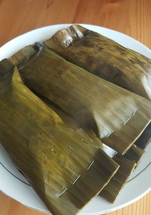Foto resep Buras/lontong gepeng isi