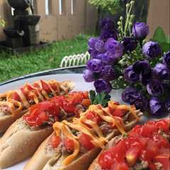 A picture of Bruschetta + Tuna.