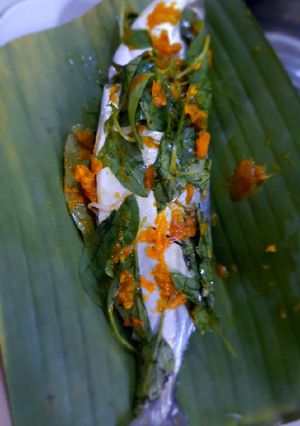 Foto resep Ikan Kembung Pepes ala magic com