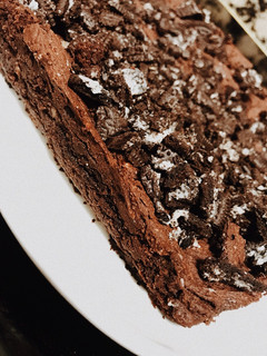 Una foto de Brownie Vegano