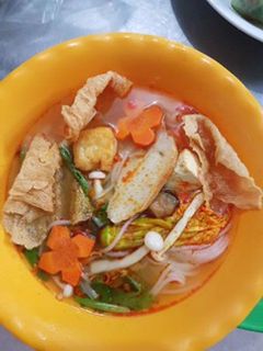 Hình của món Bún lẩu Thái.
