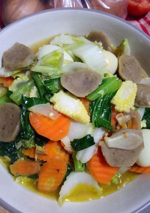 Foto resep Capcai sayur segar