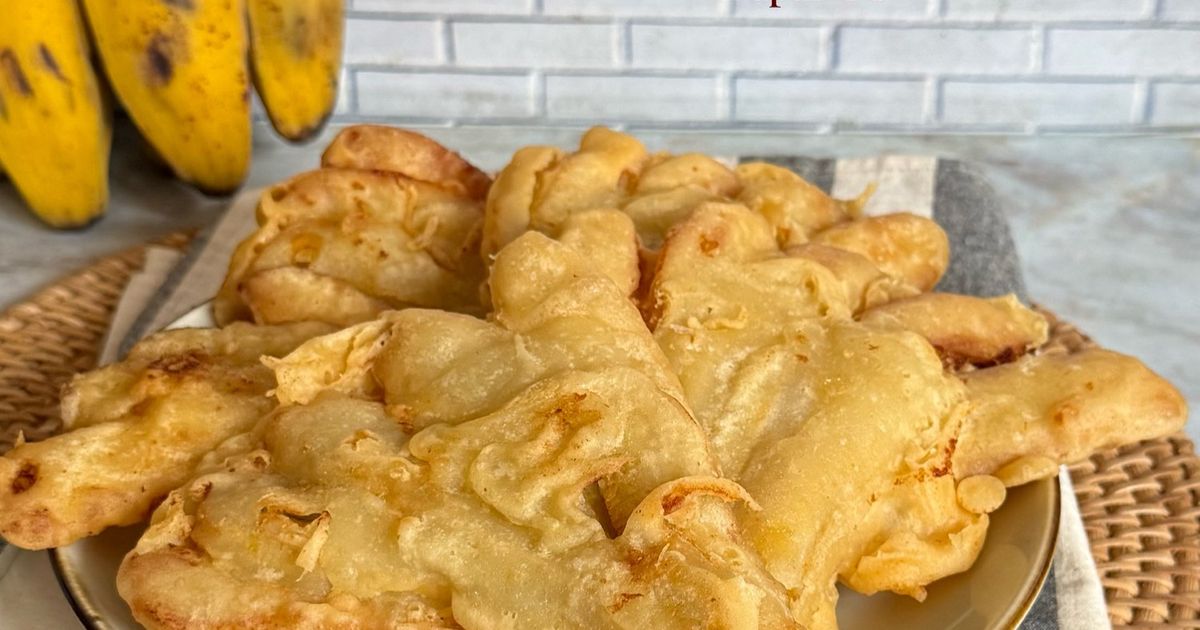 Pisang goreng crispy