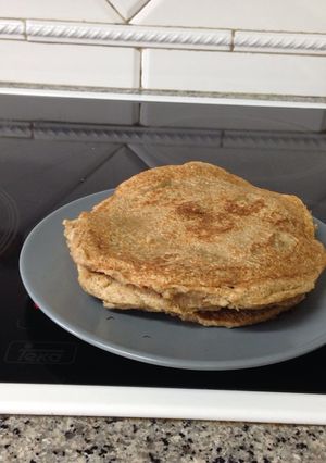 Una foto de Panqueques de avena