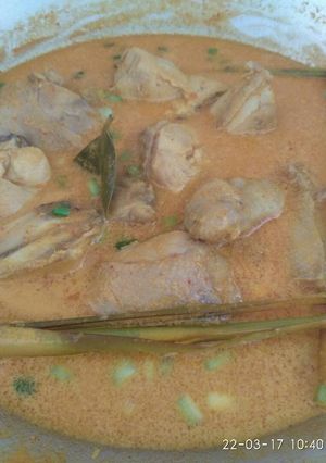 Foto resep Gulai ayam bumbu kuning