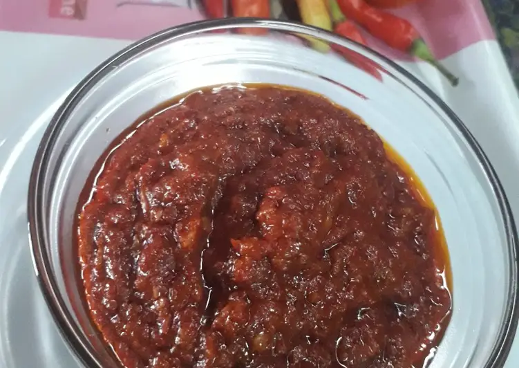 Mudah Cepat Memasak Sambal Tomat Mercon Yummy Mantul