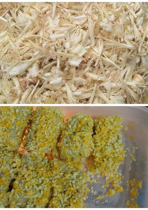 Foto resep Nugget kembang durian