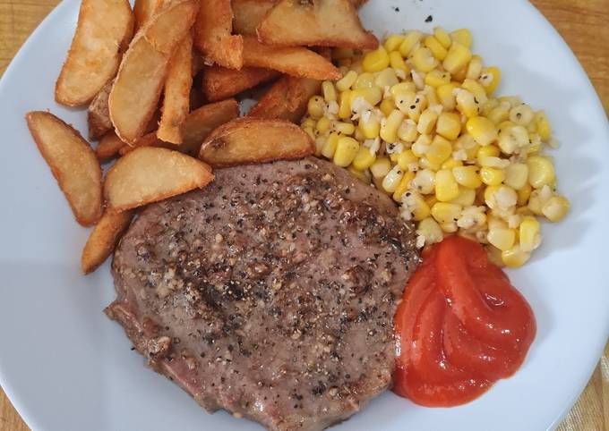 Resep Steak mewah tapi murah Anti Gagal