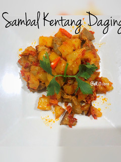 Foto resep Sambal Kentang Daging