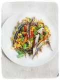 Tumis Ikan Asin Ceria