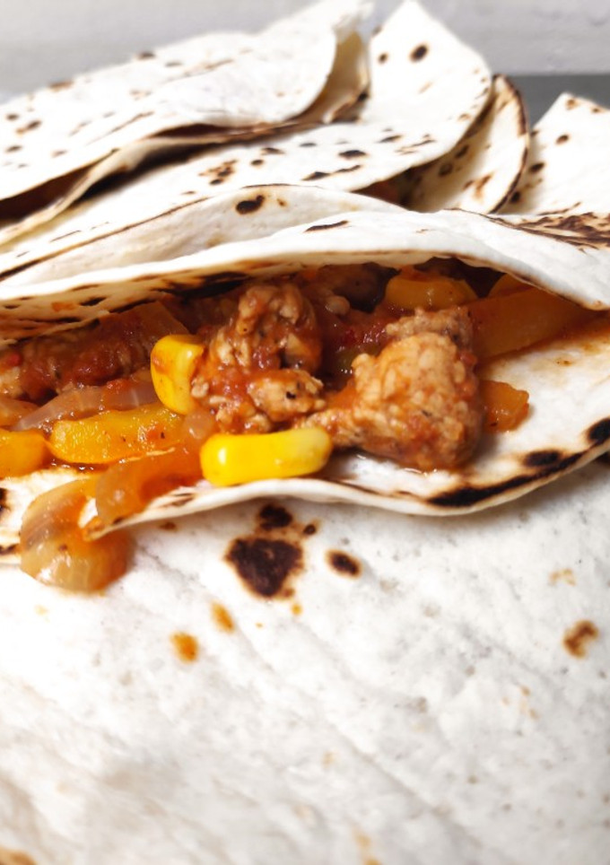 Una foto de Relleno para fajitas
