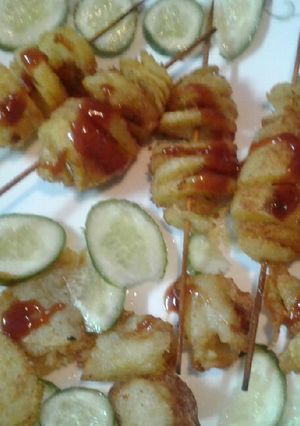 A picture of Round potato stick.