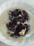 ข้าวเหนียวดำน้ำกะทิทุเรียน